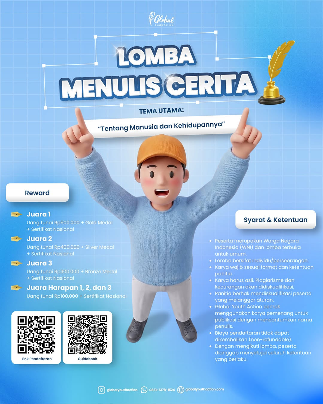 Lomba Menulis Cerita 2026 - Poster 2