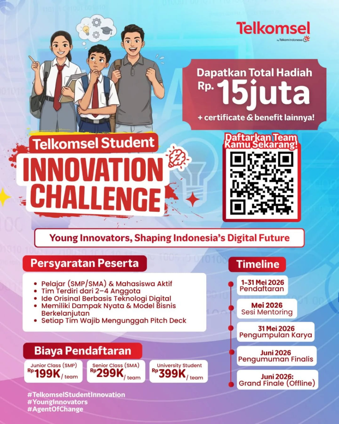 Telkomsel Student Innovation Challenge - Poster 2