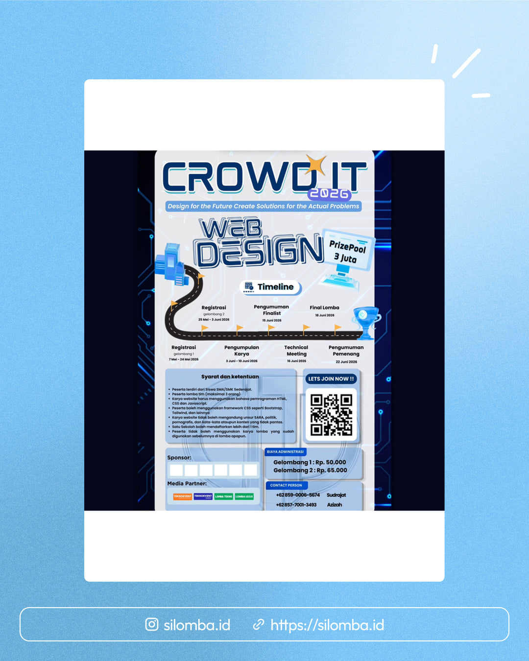 CROWD IT 2026 - Web Design - Poster 1