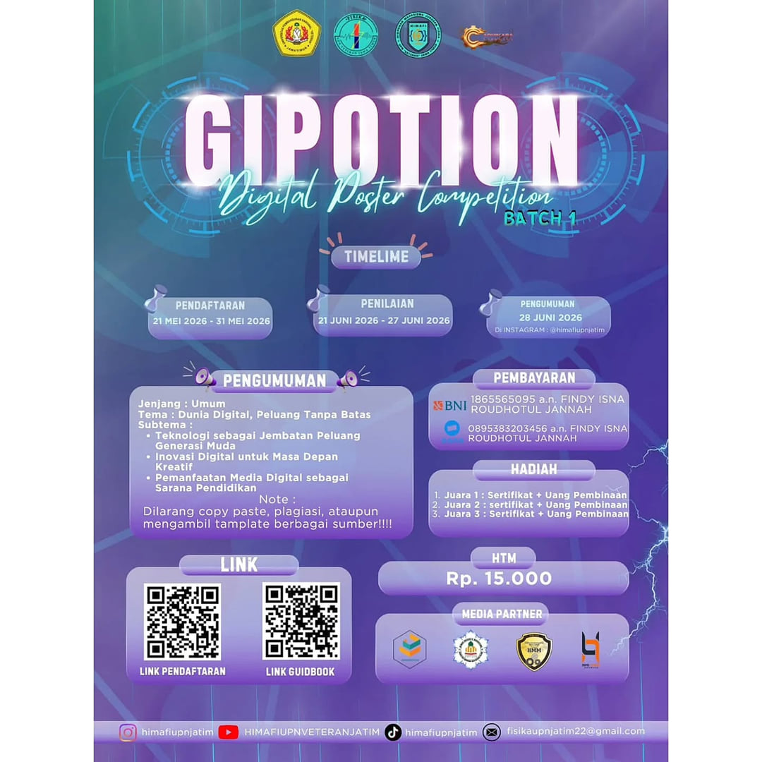 GIPOTION Batch 1: Digital Poster Competition - Poster 2