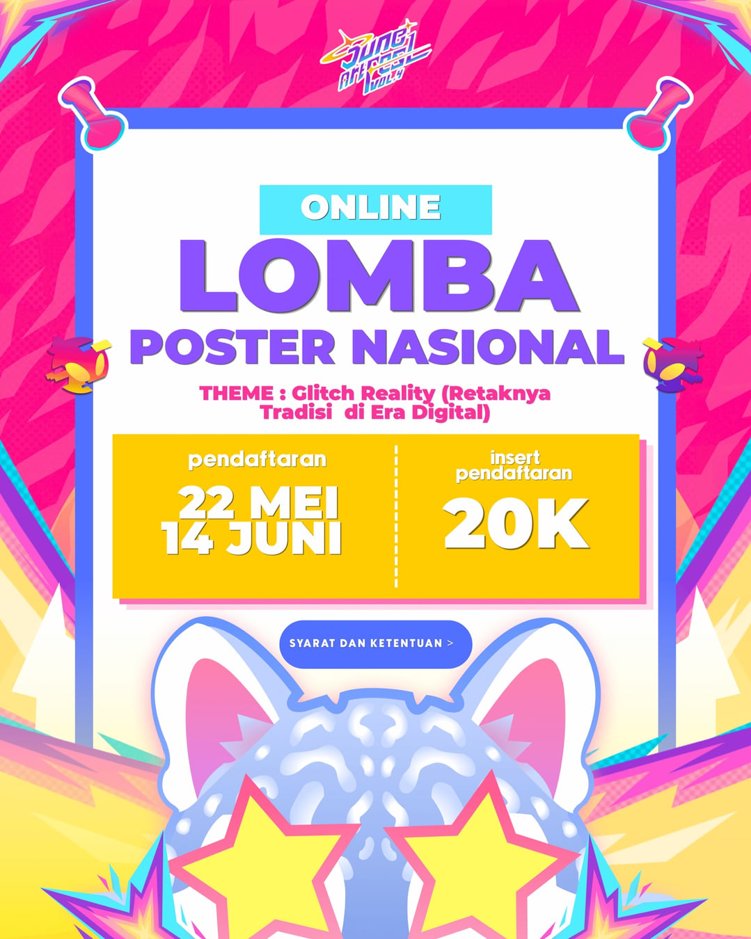 Lomba Digital Poster Nasional Juneartfest - Poster 2