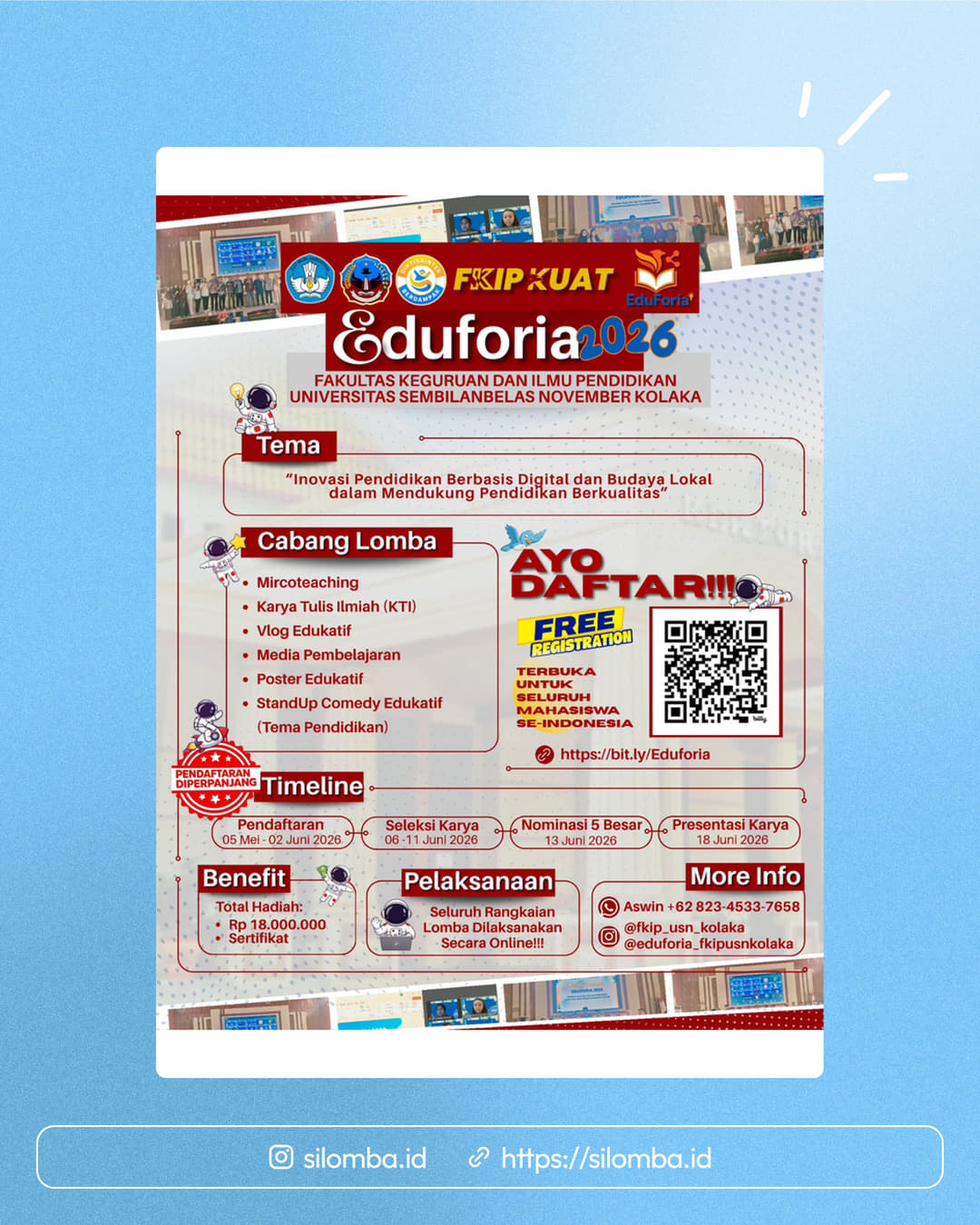 EDUFORIA 2026 - Poster 1