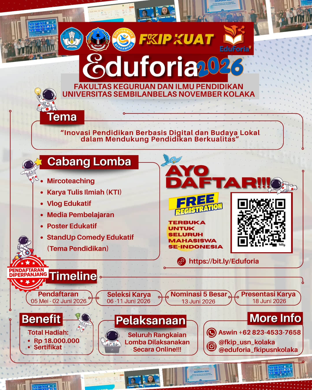 EDUFORIA 2026 - Poster 2