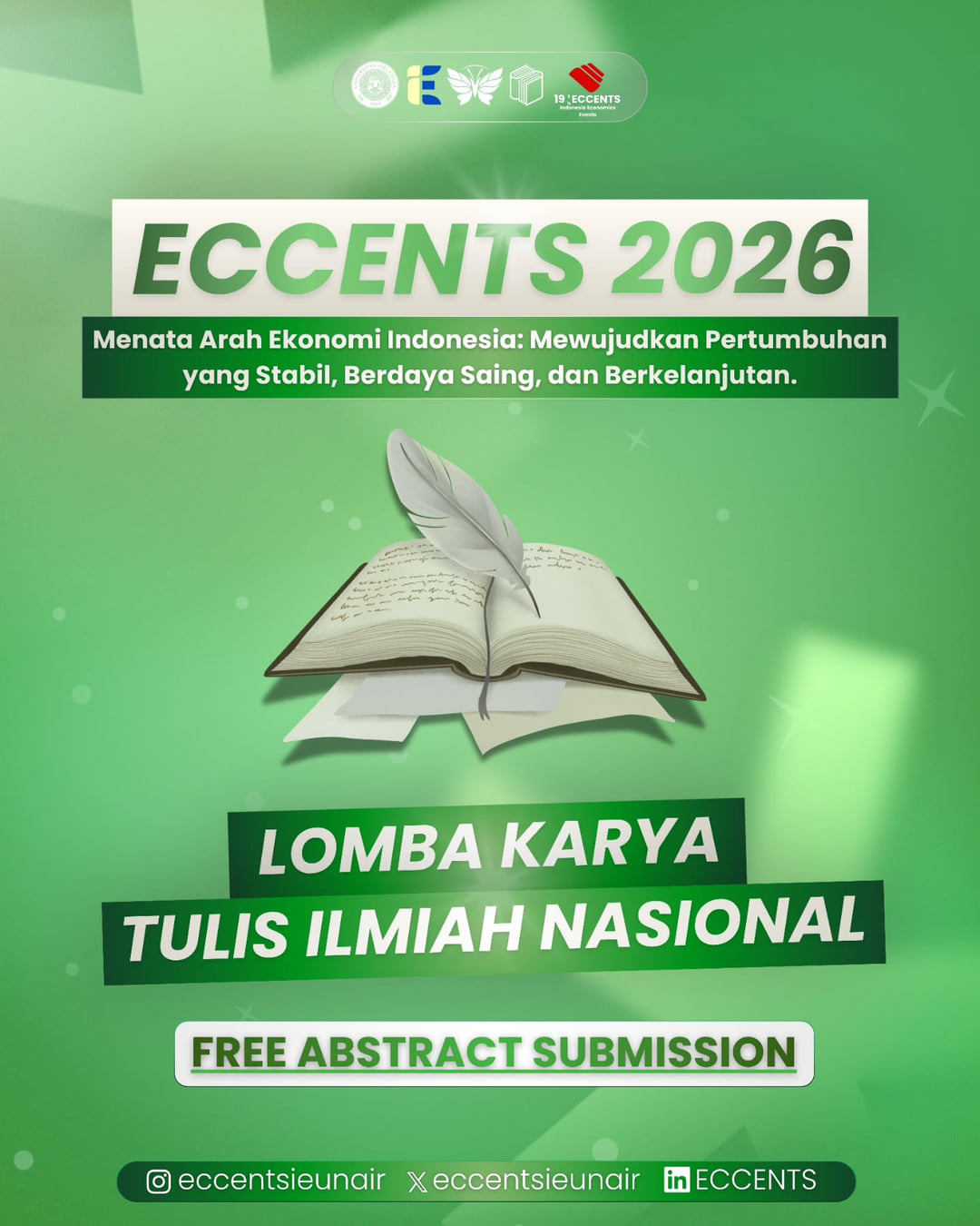 Lomba Karya Tulis Ilmiah 19th ECCENTS 2026 - Poster 2