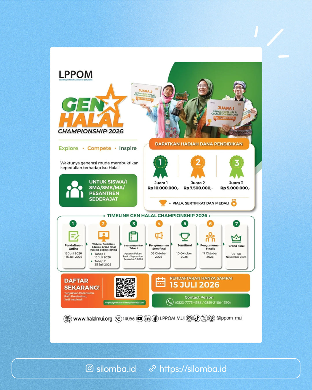 Gen Halal Championship 2026 - Poster 1