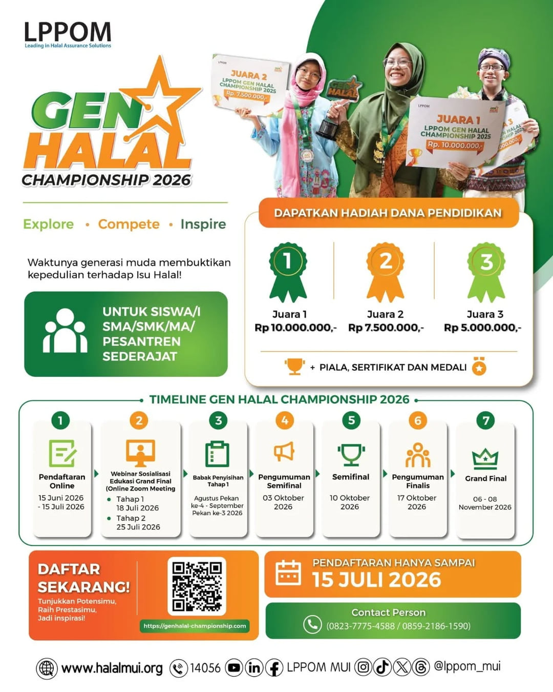 Gen Halal Championship 2026 - Poster 2