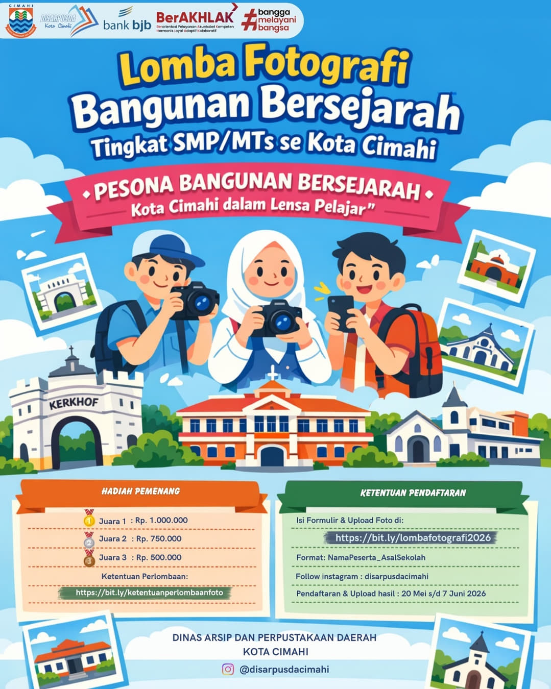 Lomba Fotografi Bangunan Bersejarah Kota Cimahi - Poster 2