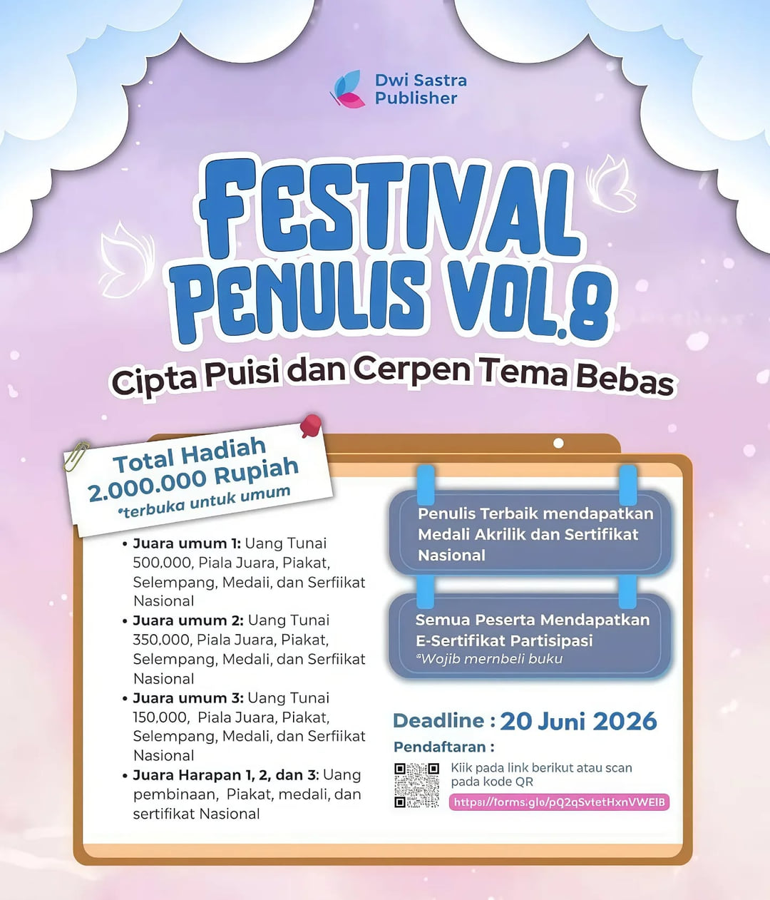 Festival Penulis Vol. 8 - Poster 2