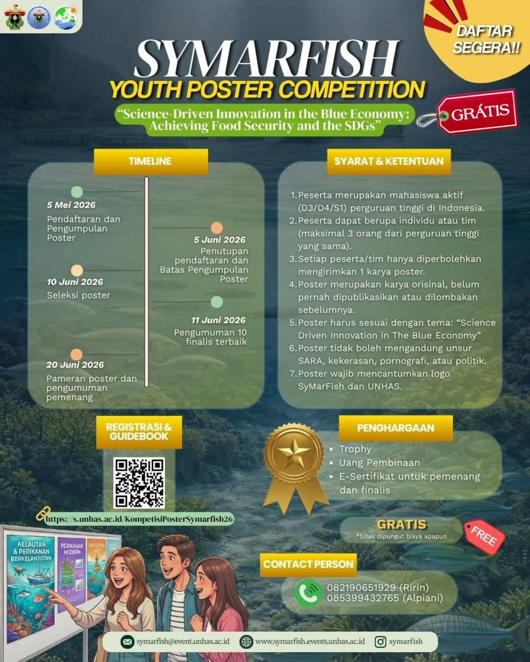 SYMARFISH YOUTH POSTER COMPETITION 2026 - Poster 2