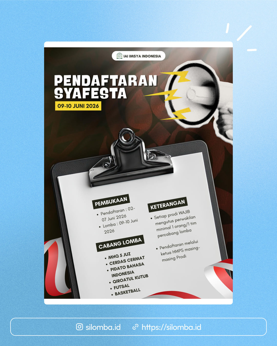 SYAFESTA 2026 - Poster 1