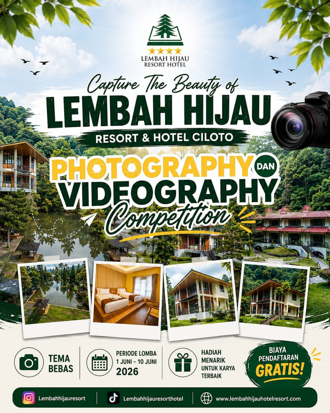 Capture The Beauty of Lembah Hijau Photography dan Videography Competition - Poster 2
