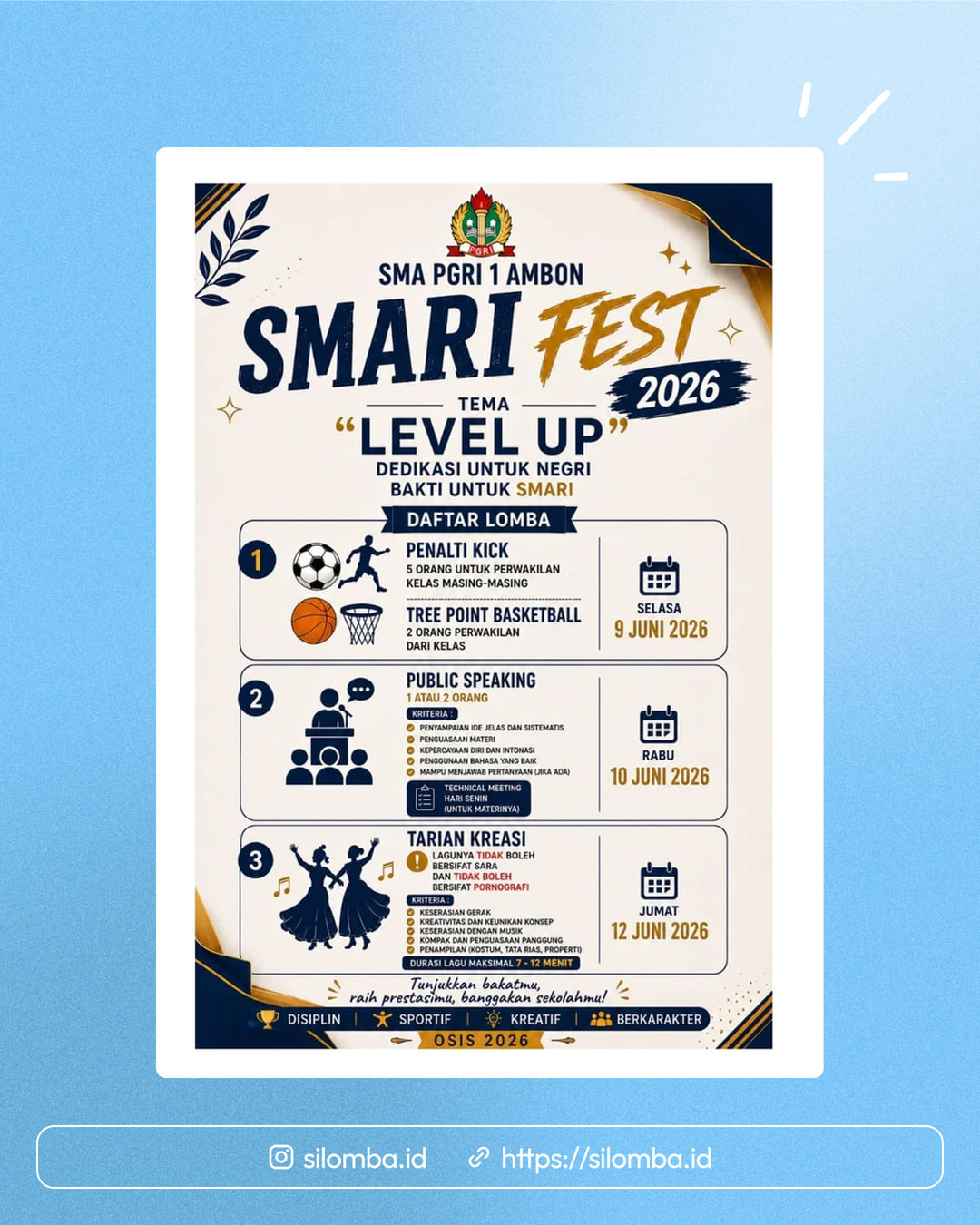 SMARI FEST 2026 - Poster 1