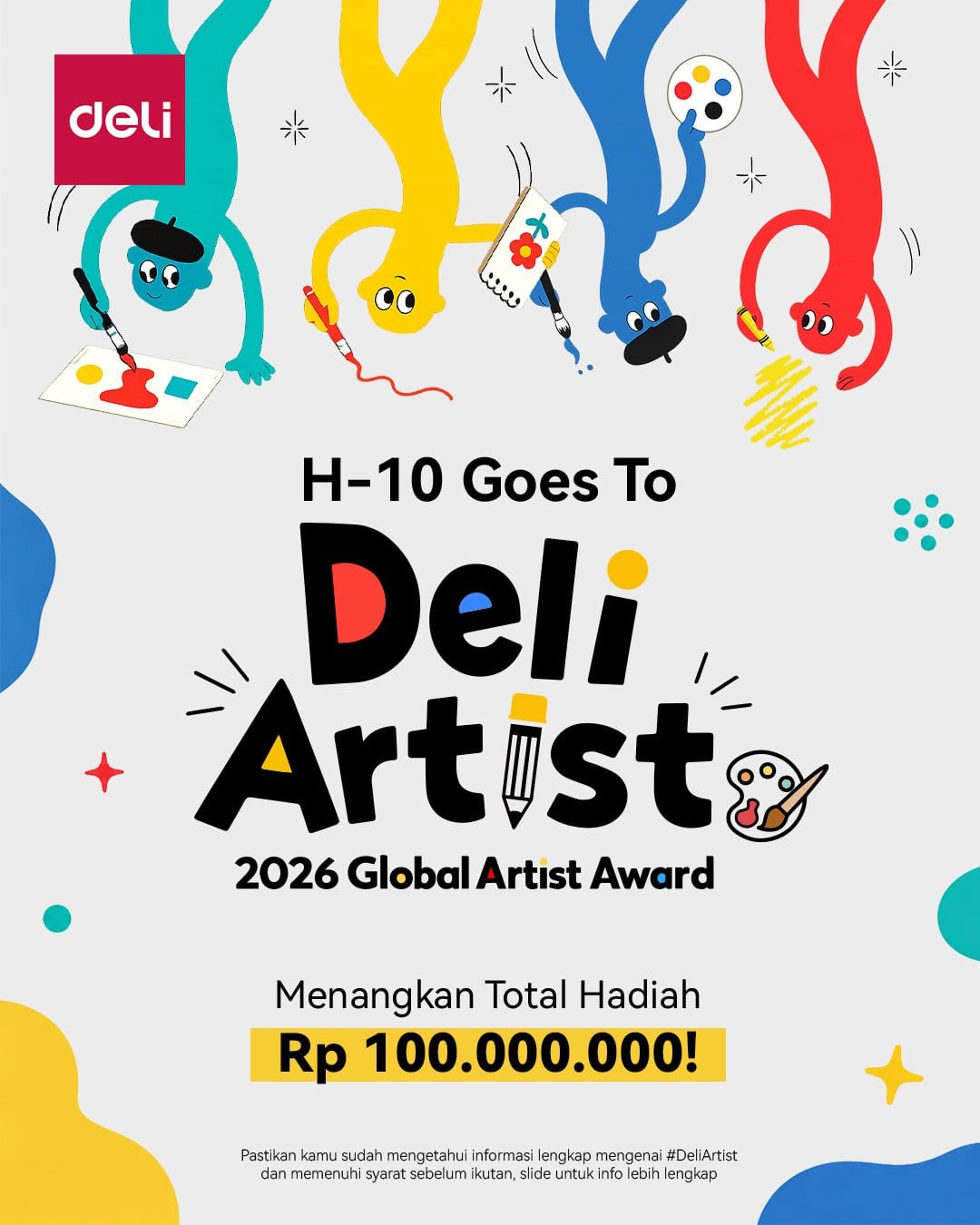 Deli Artist 2026 Global Artist Award - Poster 2