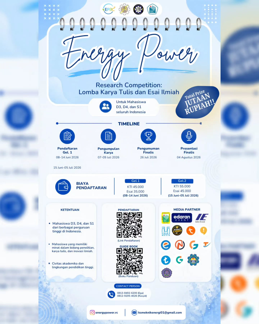 Energy Power Research Competition 2026 - Poster 2