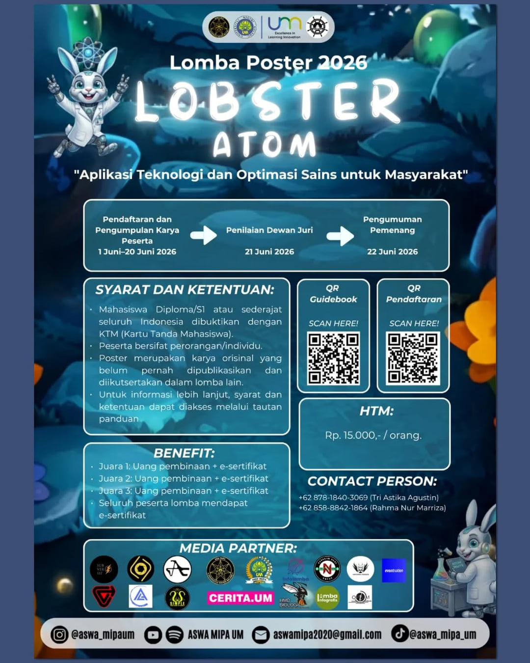 LOBSTER (Lomba Poster) 2026 - Poster 2