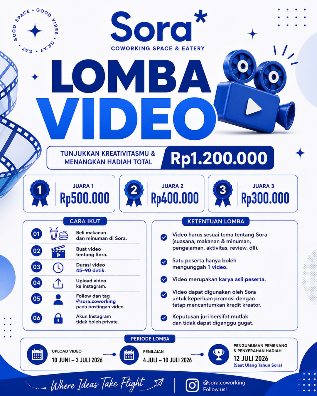 Lomba Video Sora 2026 - Poster 2