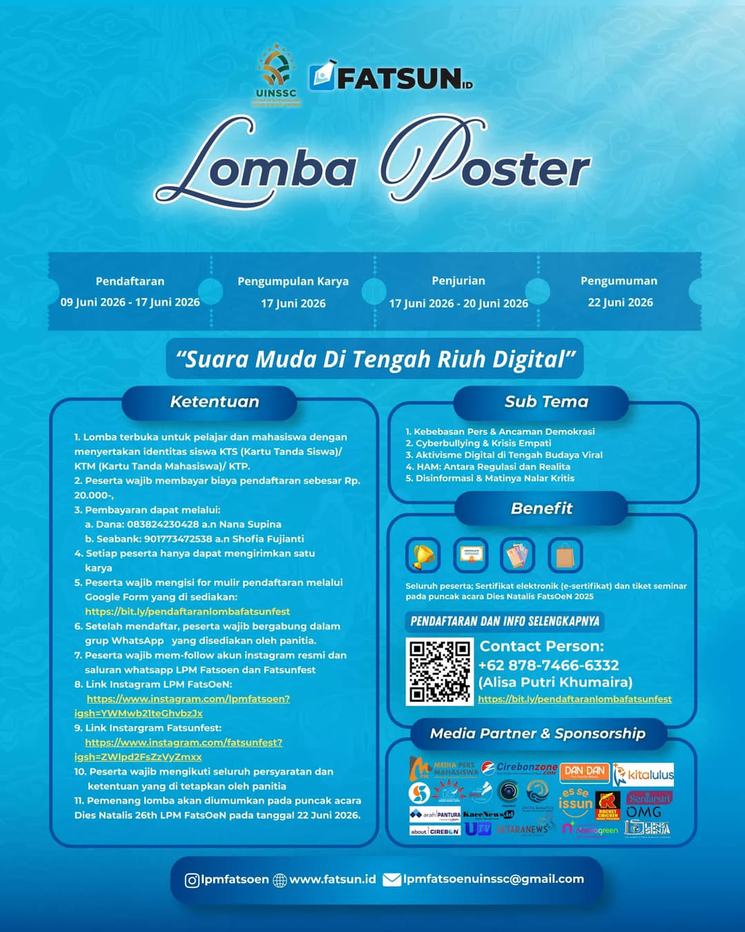 Lomba Poster Fatsun Fest 2026 - Poster 2