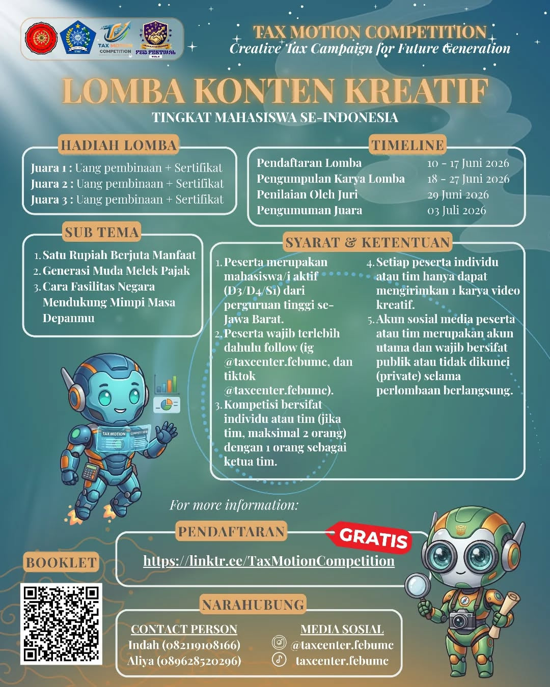 Tax Motion Competition 2026 - Poster 2