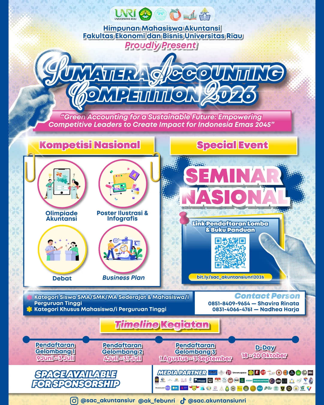 Sumatera Accounting Competition 2026 - Poster 2