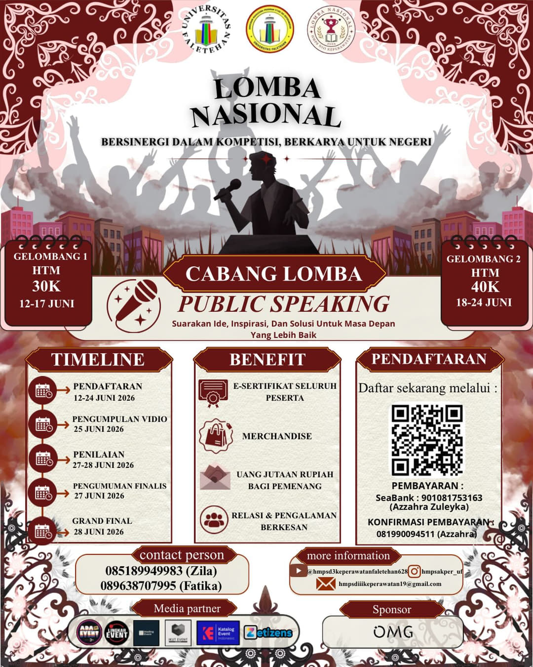 Lomba Nasional Public Speaking - Poster 2