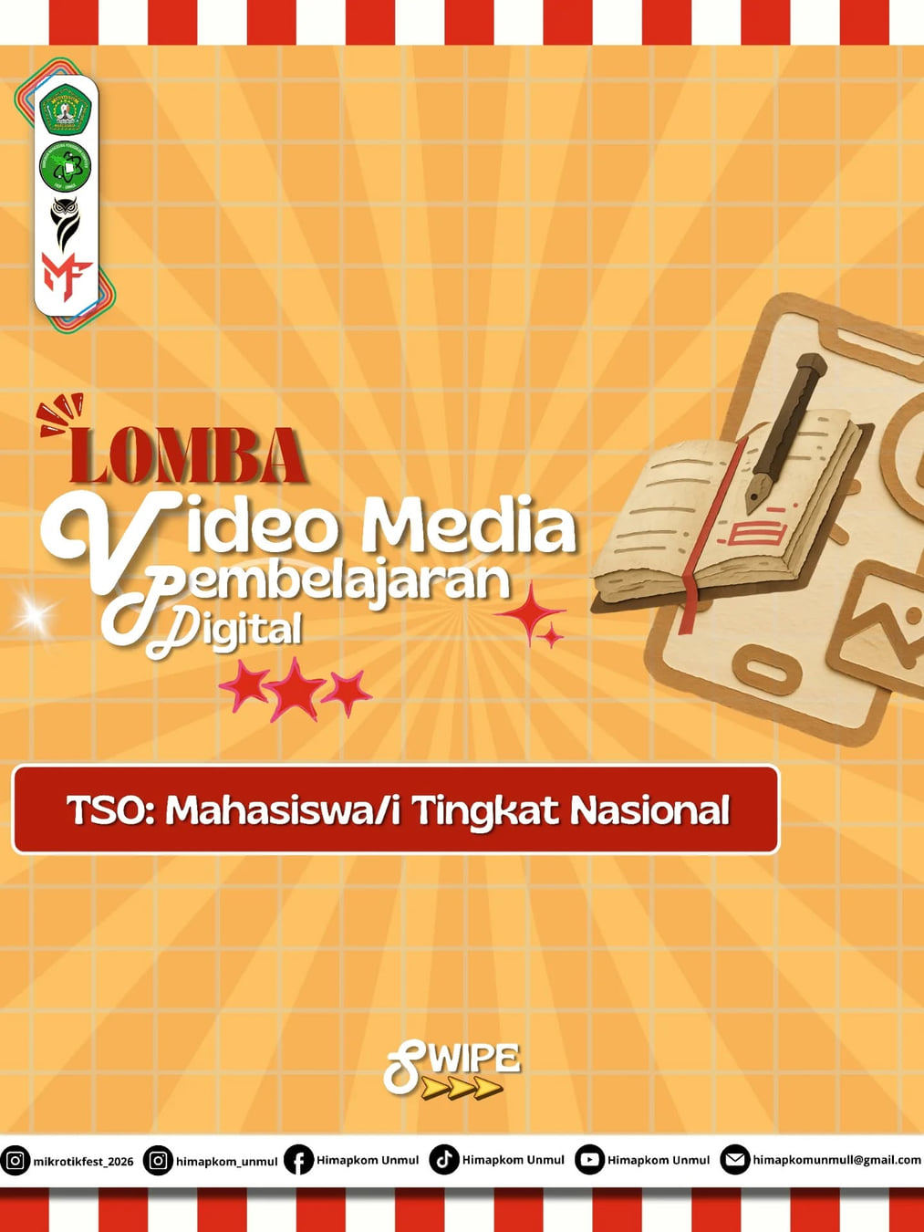 Lomba Video Media Pembelajaran Digital MIKROTIK FEST 2026 - Poster 2