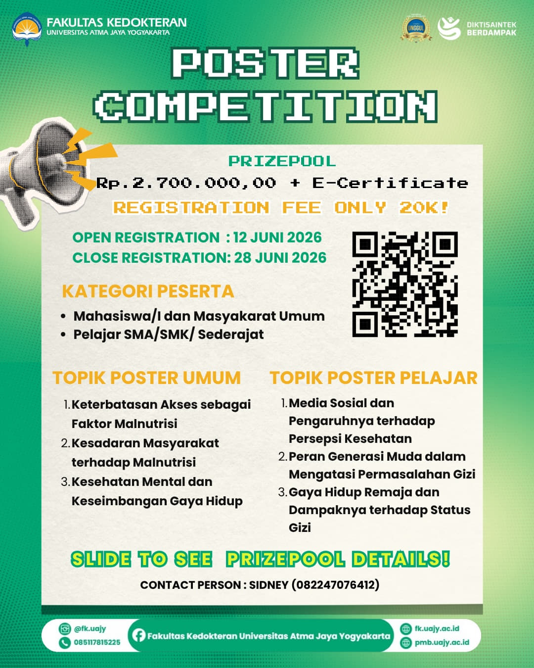 Lomba Poster C.E.L.L Edukasi Kesehatan - Poster 2