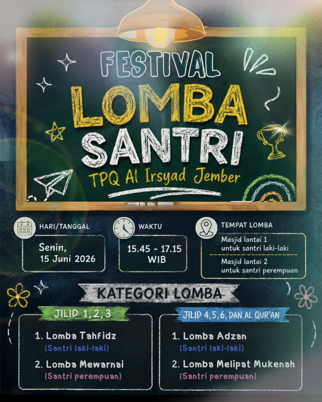 Festival Lomba Santri 2026 - Poster 2
