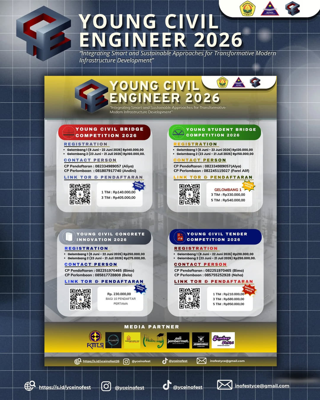 Young Civil Engineer 2026 - Poster 2
