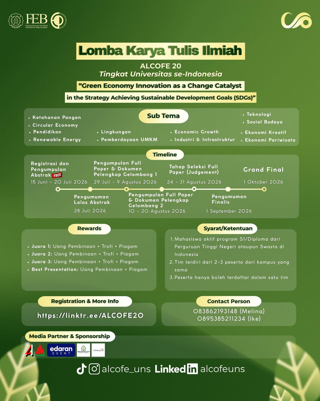 LKTI ALCOFE 20 - Poster 2