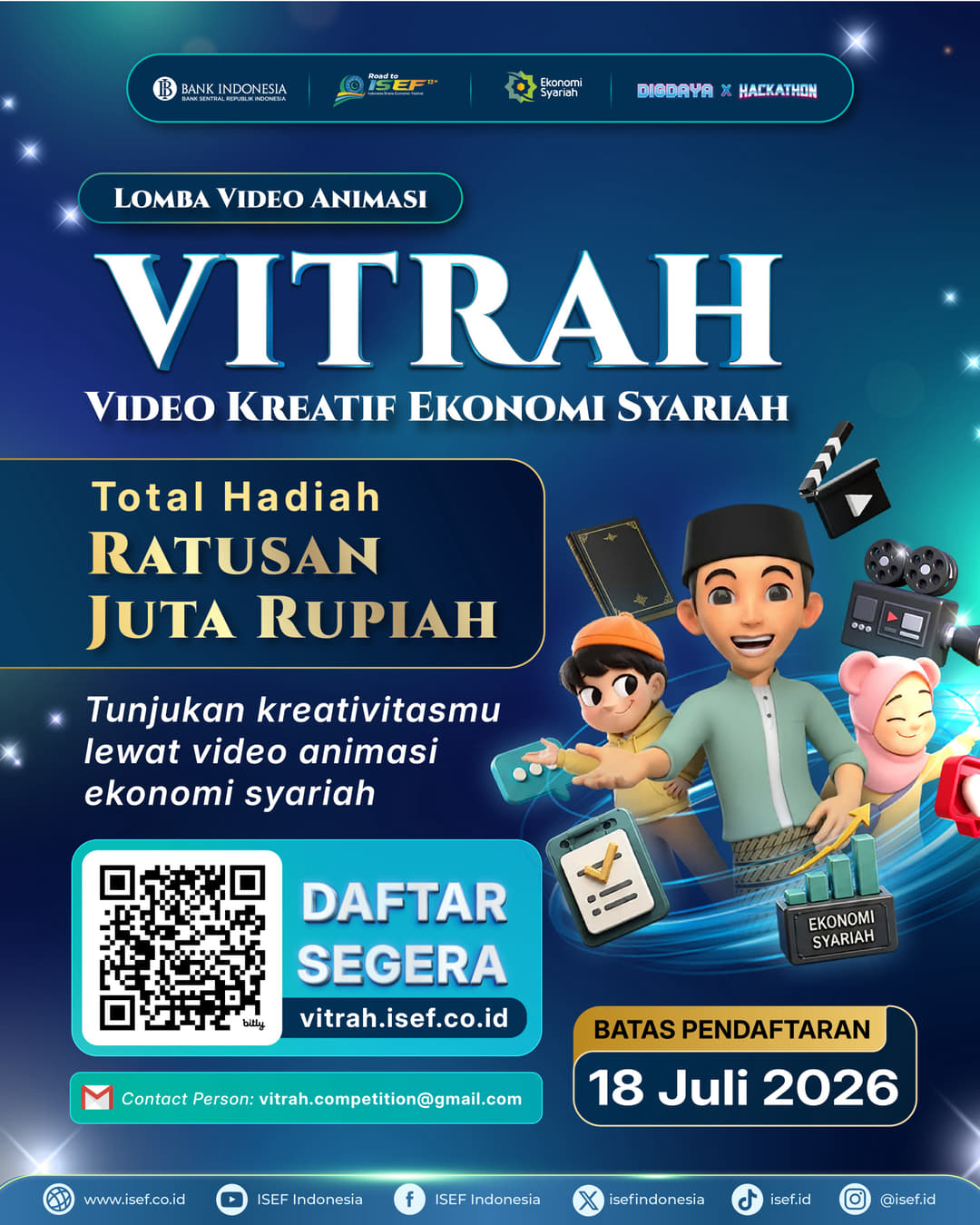 VITRAH - Video Kreatif Ekonomi Syariah - Poster 2