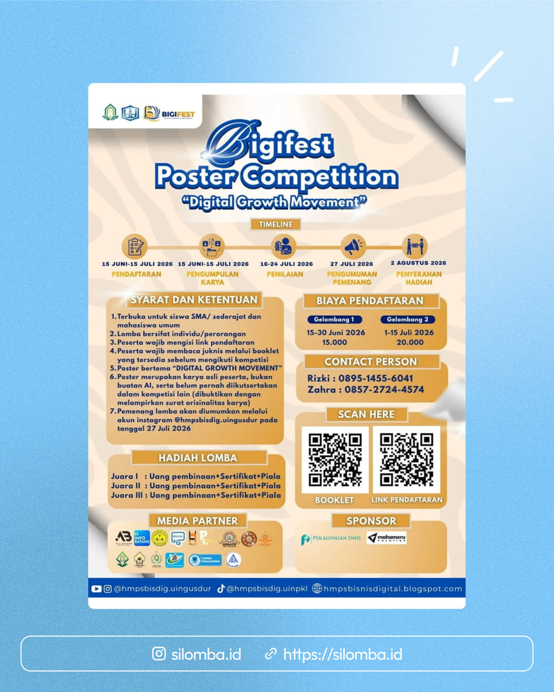 BIGIFEST POSTER COMPETITION 2026 - Poster 1