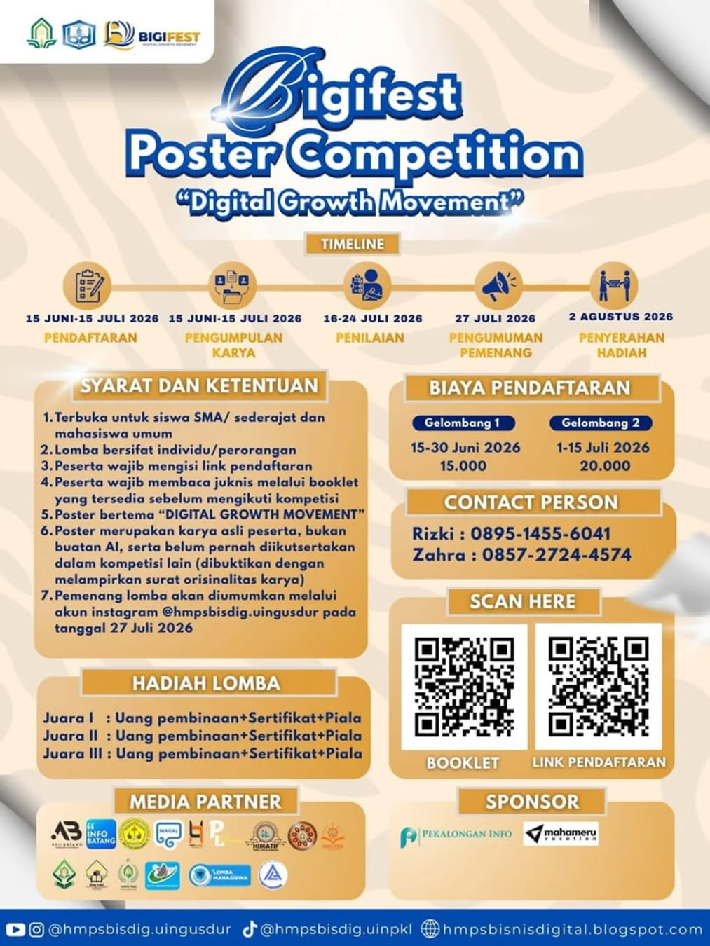 BIGIFEST POSTER COMPETITION 2026 - Poster 2