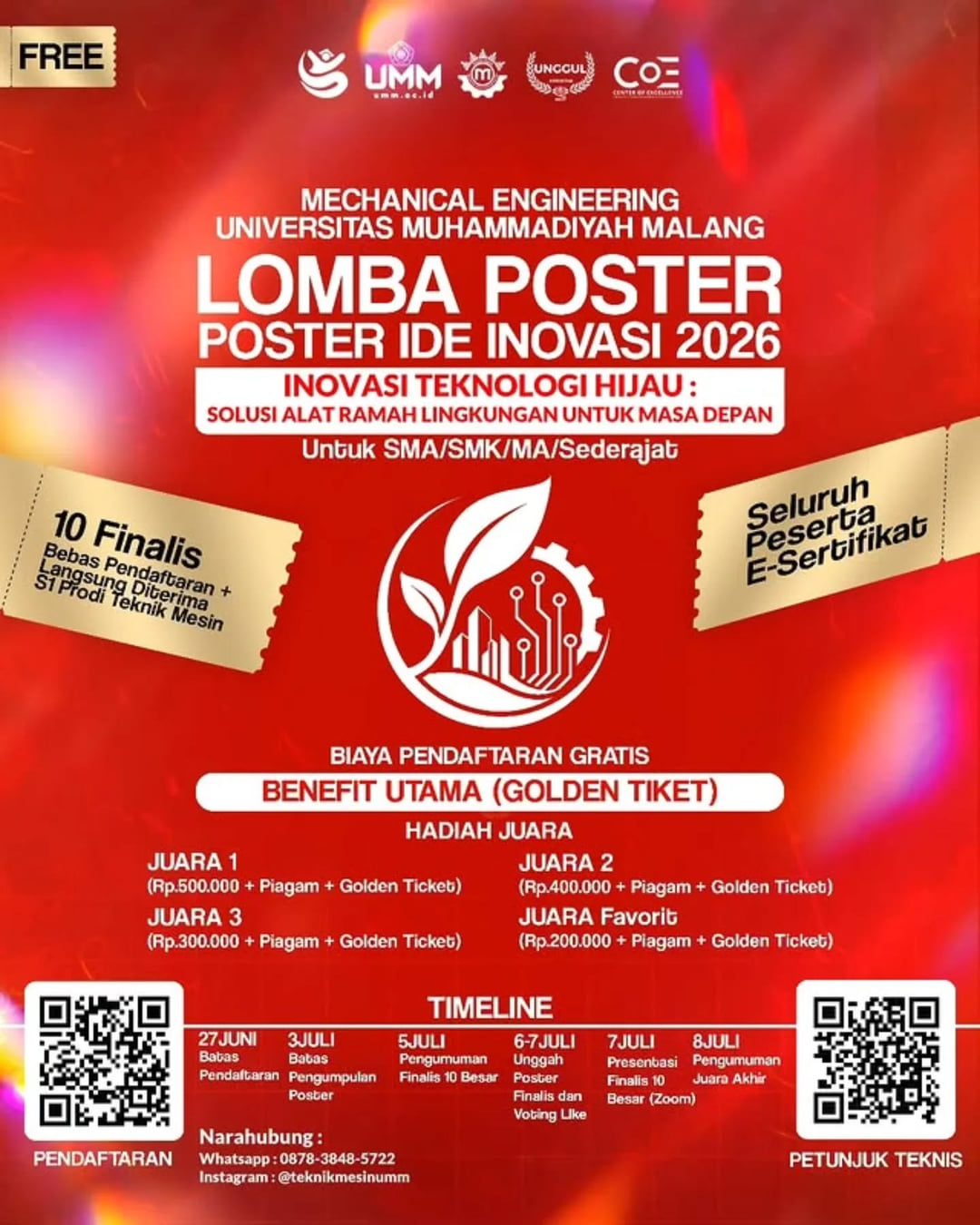 Lomba Poster Ide Inovasi 2026 - Poster 2
