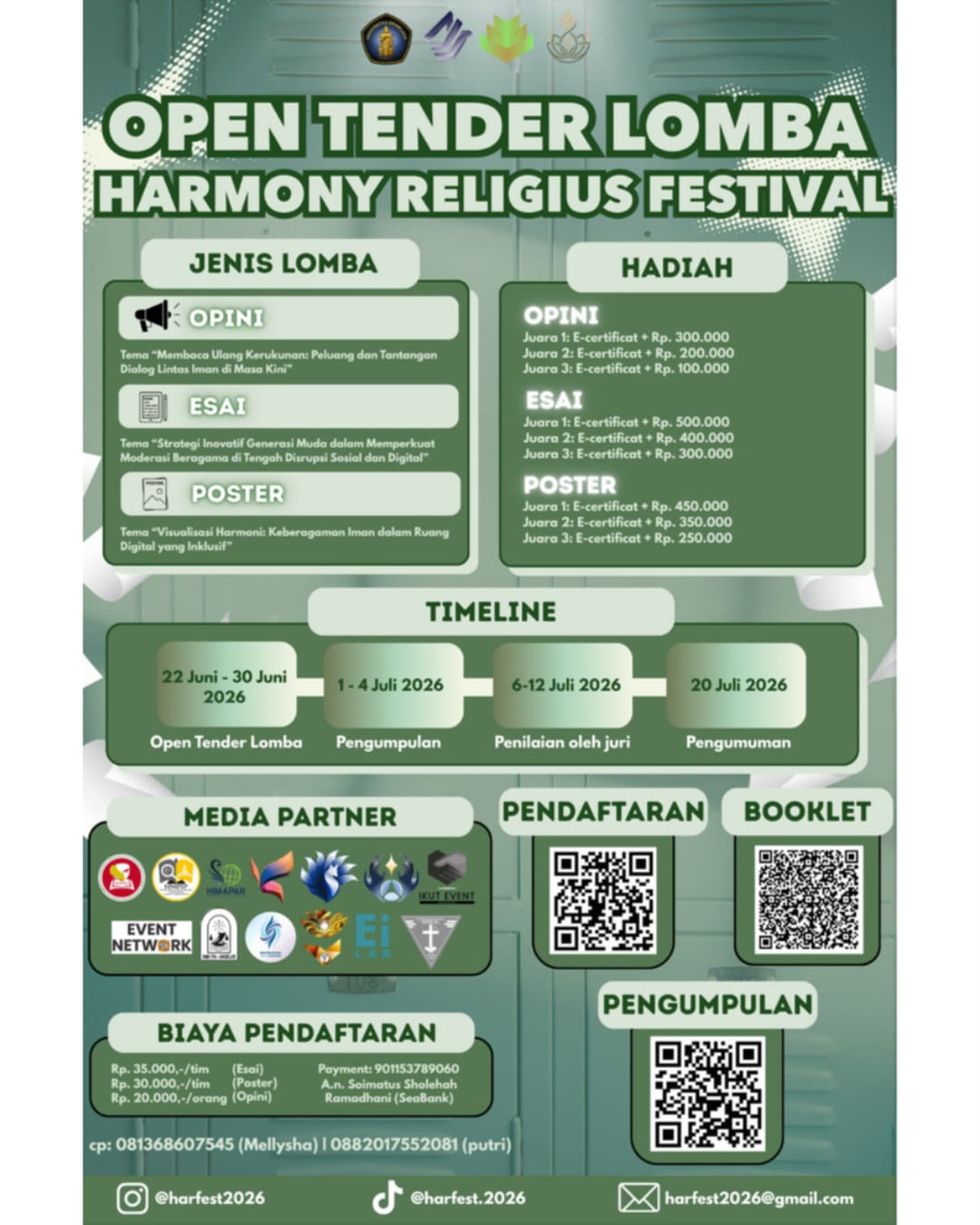 Harmony Religious Festival (HARFEST) 2026 - Poster 2