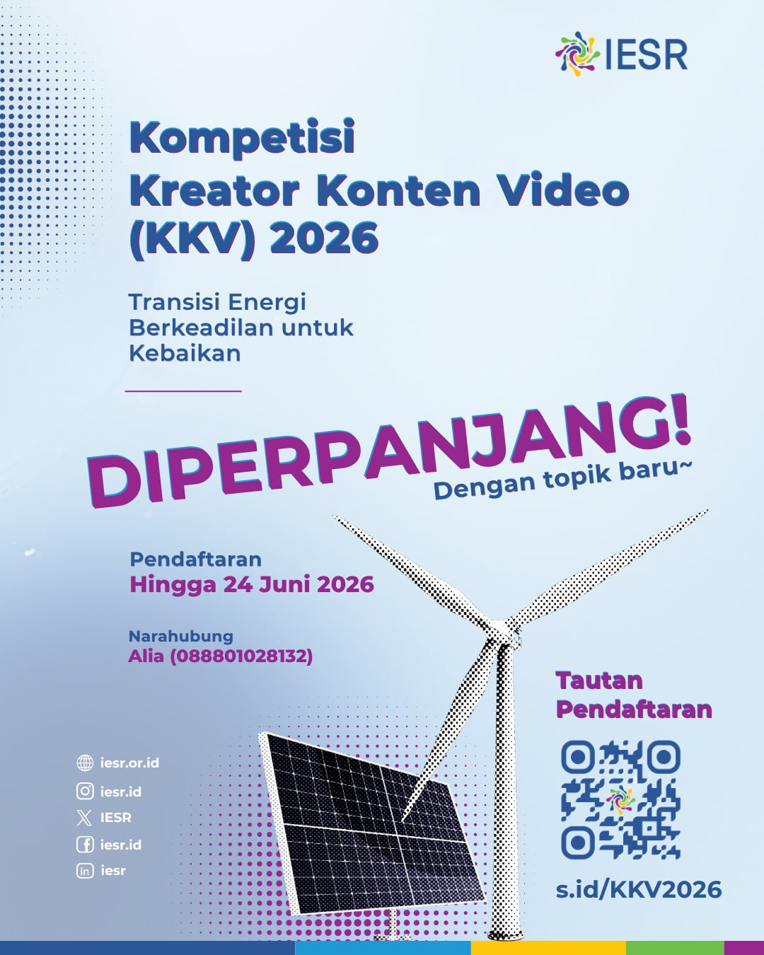 Kompetisi Kreator Konten Video (KKV) 2026 - Poster 2