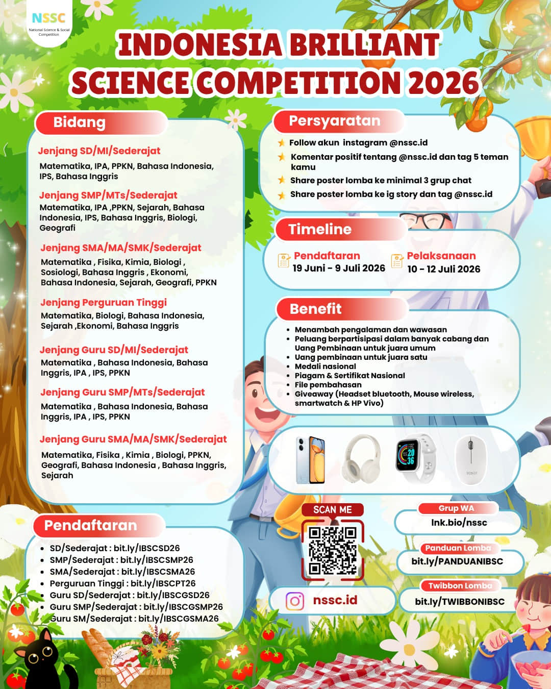 Indonesia Brilliant Science Competition 2026 - Poster 2