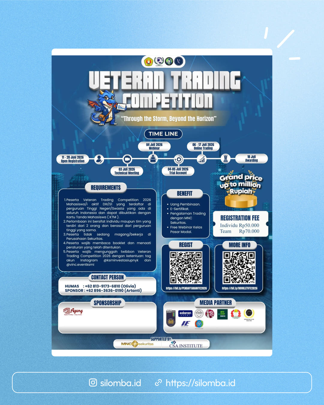 Veteran Trading Competition 2026 - Poster 1