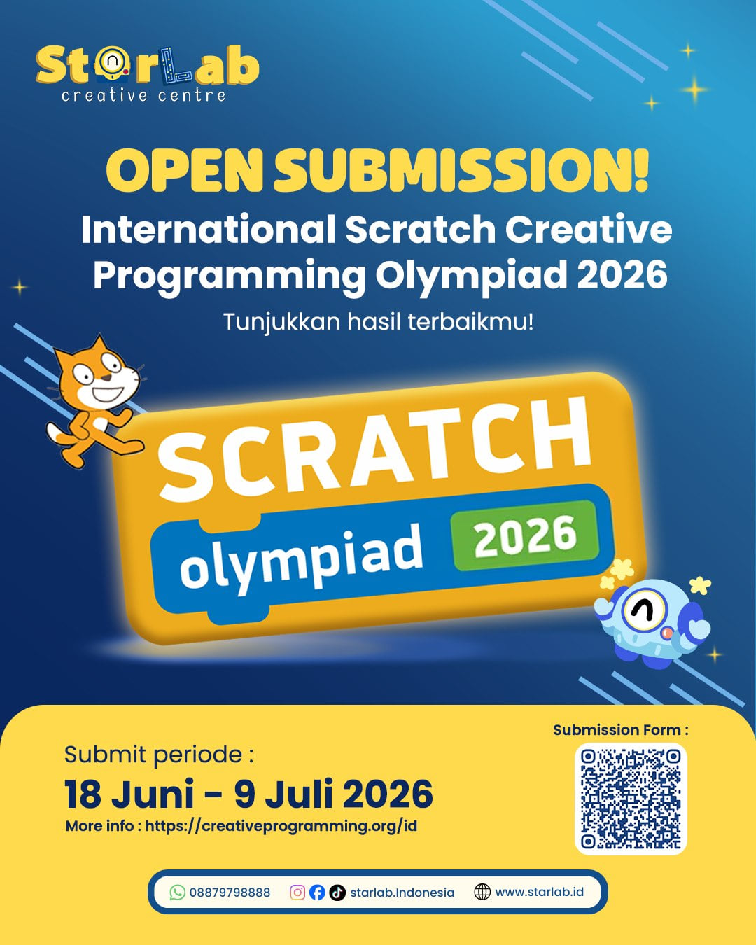 10th International Scratch Creative Programming Olympiad (ISCPO) 2026 - Poster 2