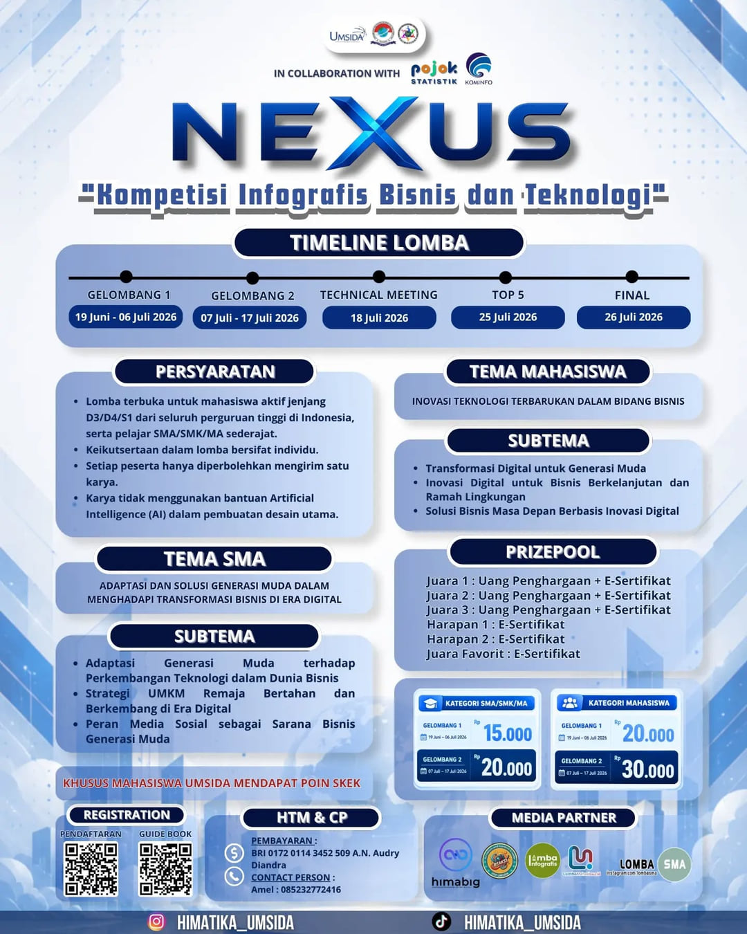 NEXUS BUSINESS & TECHNOLOGY COMPETITION - Poster 2
