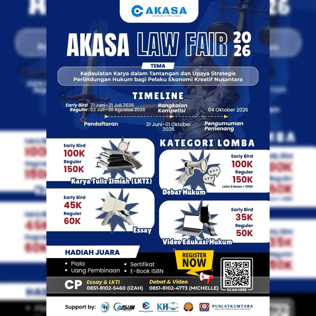 AKASA LAW FAIR 2026 - Poster 2