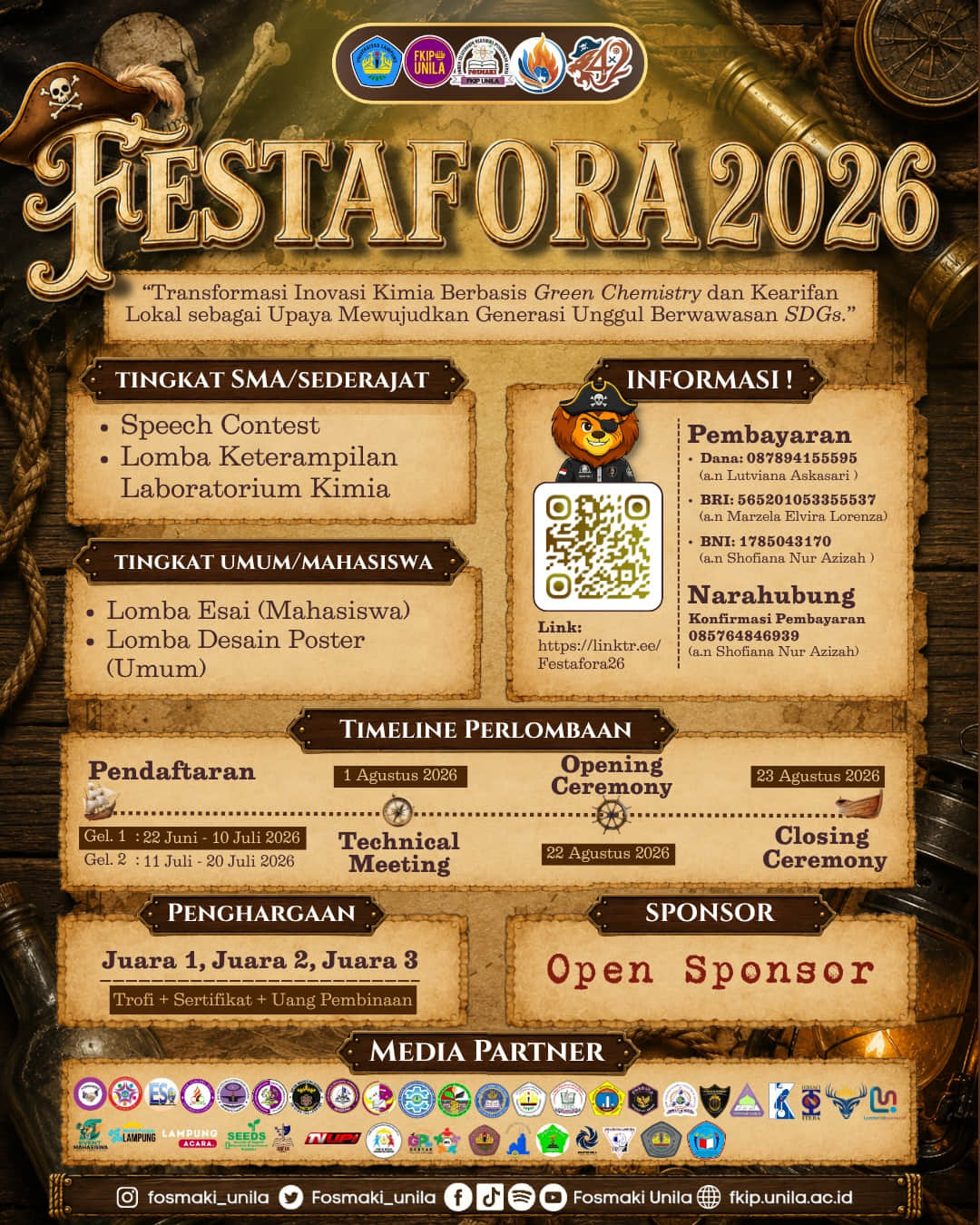 LOMBA FESTAFORA 2026 - Poster 2
