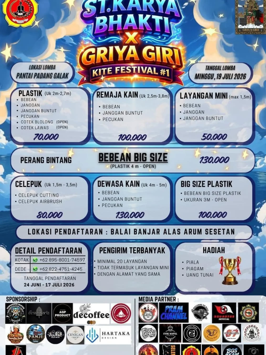 St. Bhakti Karya x Griya Giri Kite Festival #1 - Poster 2