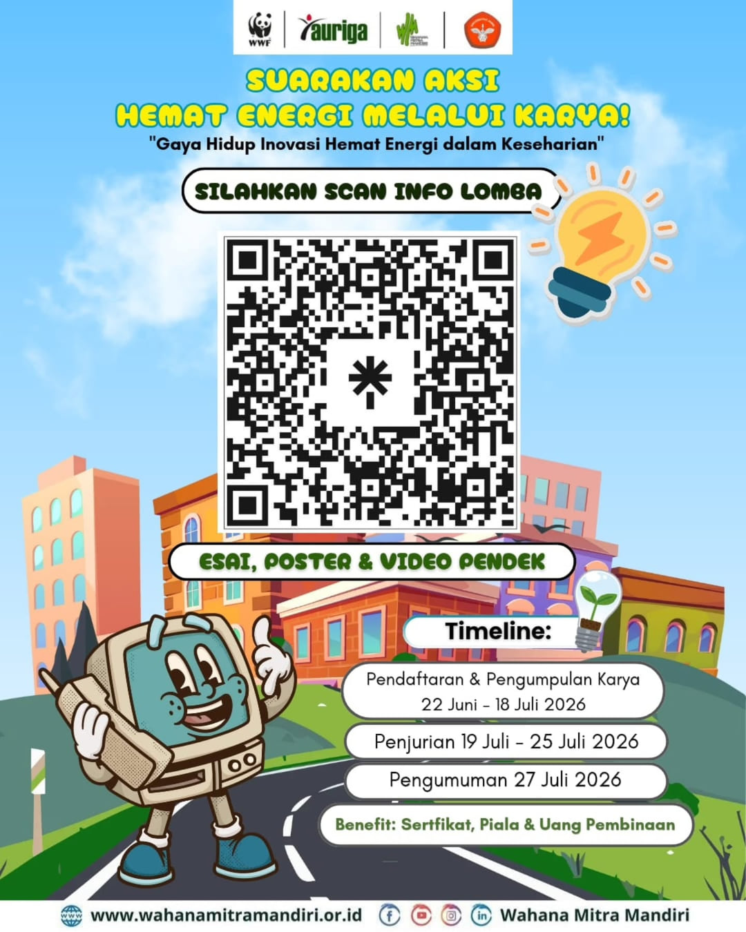 Suarakan Aksi Hemat Energi Melalui Karya - Poster 2