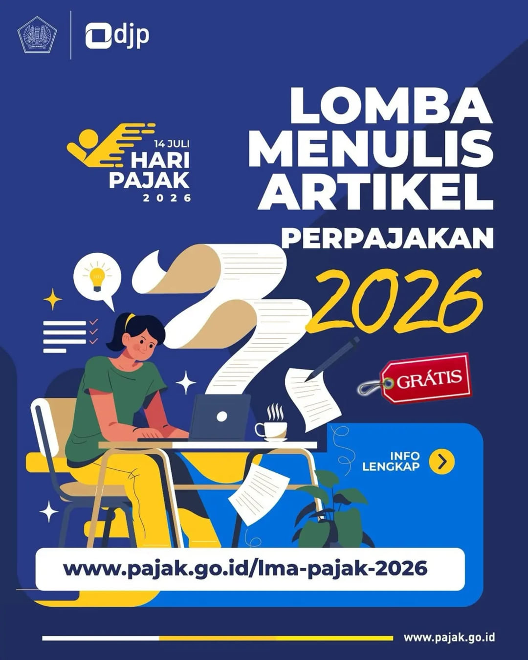 Lomba Menulis Artikel Perpajakan Tahun 2026 - Poster 2