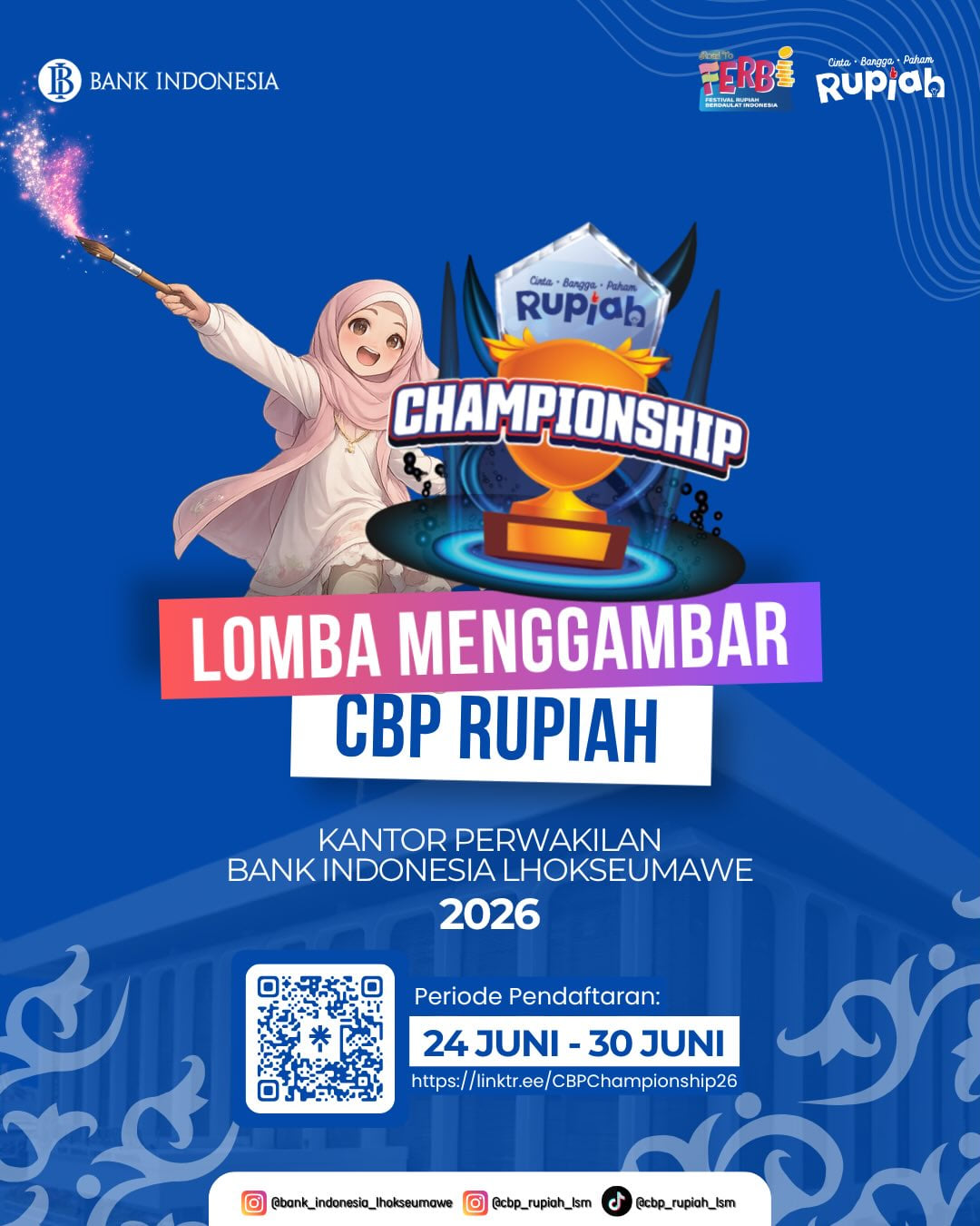 Lomba Menggambar CBP Rupiah 2026 - Poster 2