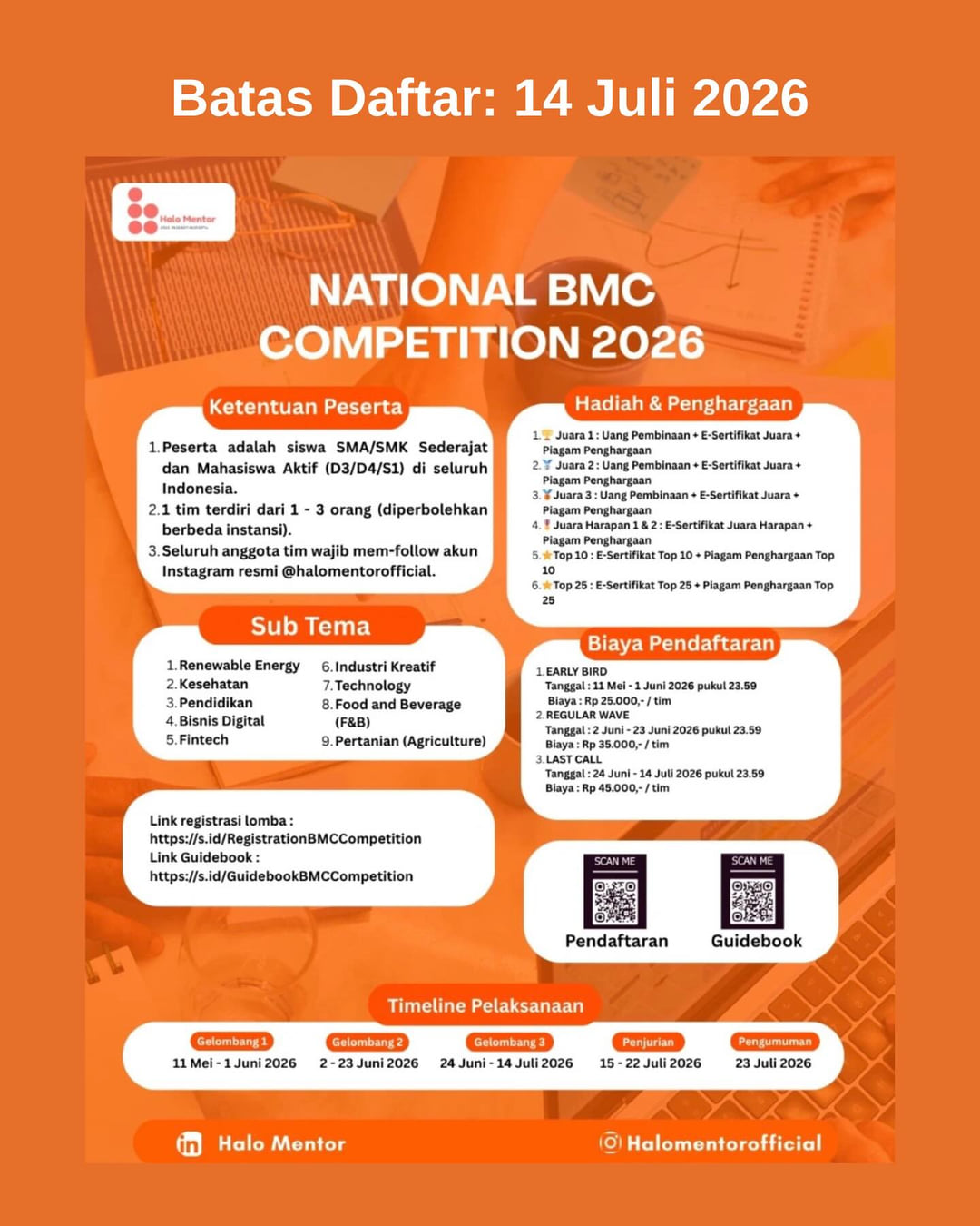 NATIONAL BMC COMPETITION 2026 - Poster 2