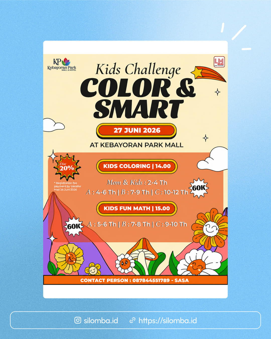 Kids Challenge: Color & Smart! - Poster 1