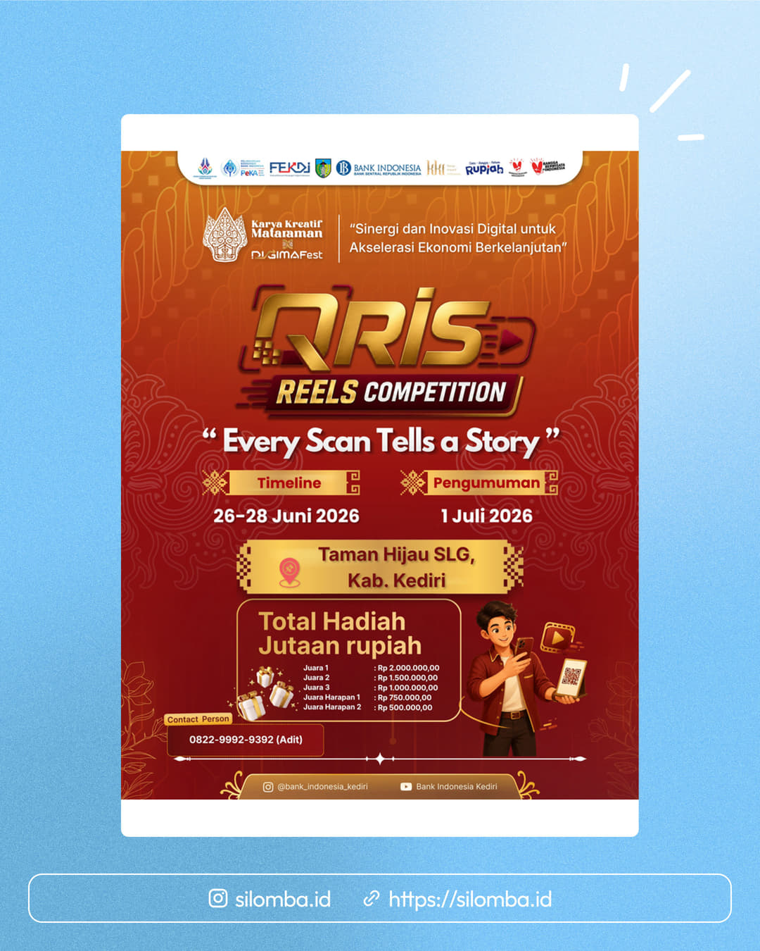 QRIS Reels Competition: Every Scan Tells a Story - Poster 1