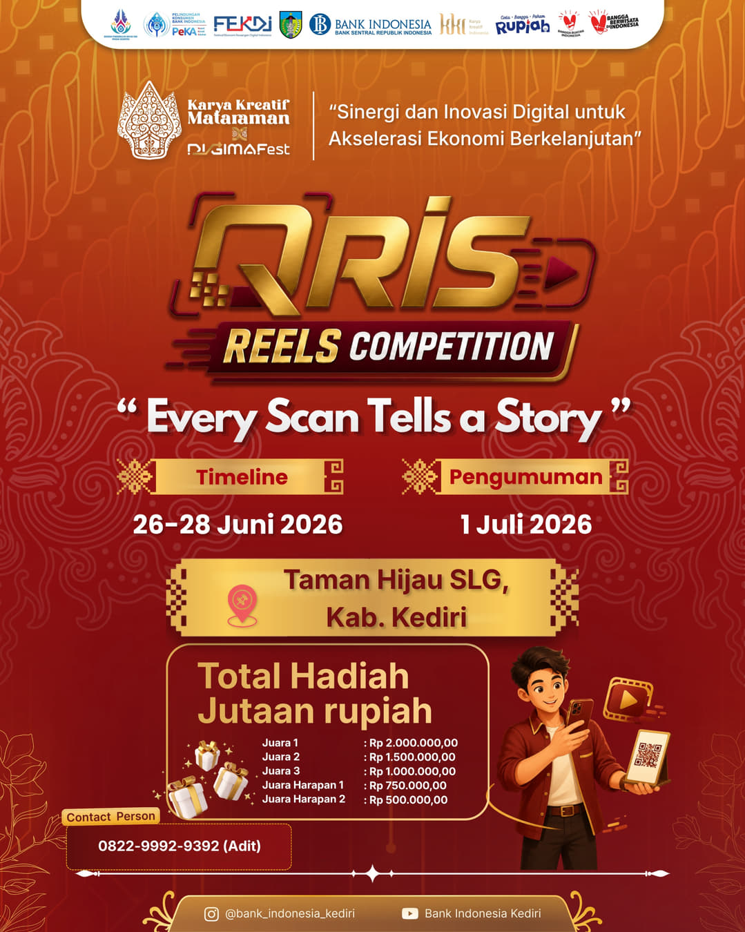 QRIS Reels Competition: Every Scan Tells a Story - Poster 2