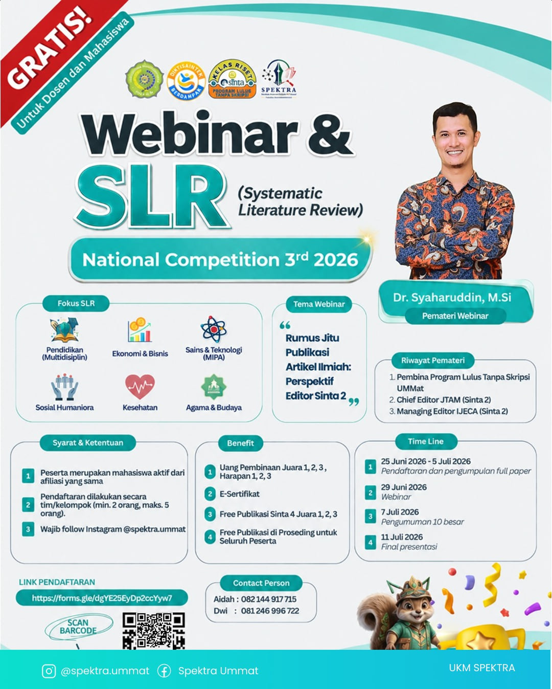 SLR National Competition 3rd 2026 - Poster 2